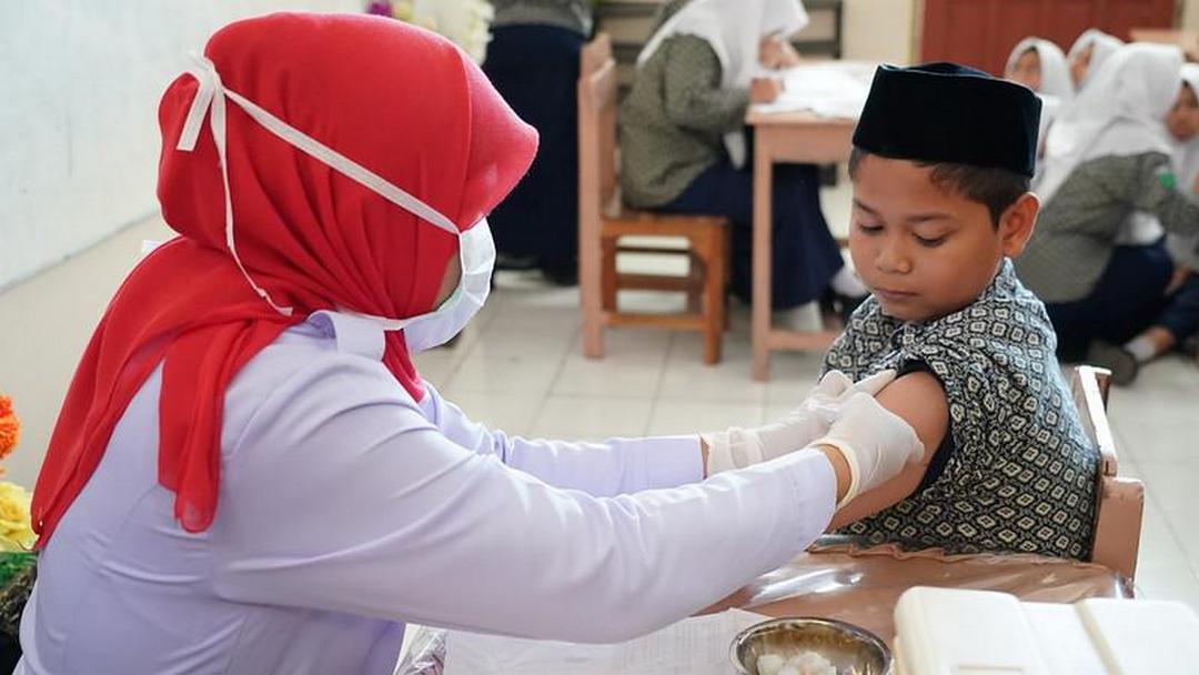 Kemenkes Perkuat Deteksi Dini dan Cakupan Imunisasi Campak