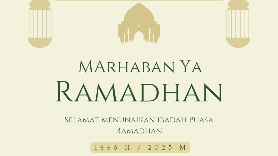 Selamat Menunaikan Ibadah Puasa Ramadan 1446 H