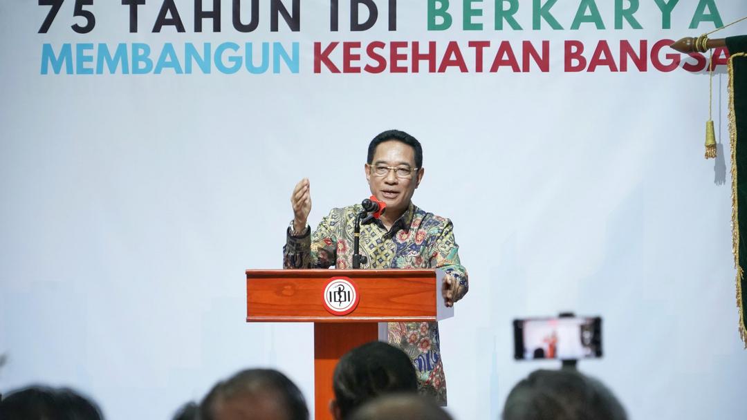 Wamenkes Ajak IDI Perkuat Kemitraan dan Pemerataan Dokter di Seluruh Indonesia