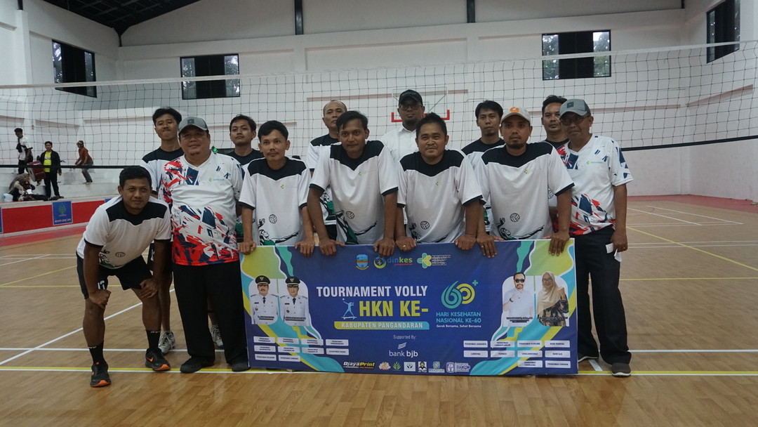 Meriahkan HKN ke-60, Labkesmas Pangandaran Berpartisipasi dalam Pekan Olahraga Kesehatan di Kabupaten Pangandaran